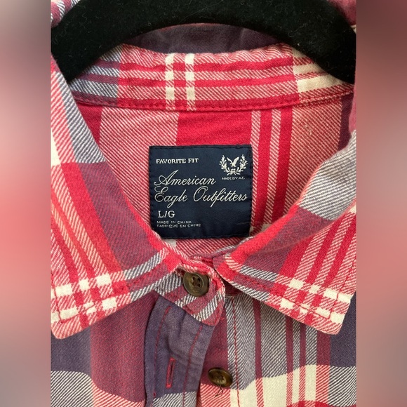 American Eagle Plaid Shirt - Picture 3 of 3